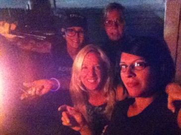 Selfie by the Tiki Torch
